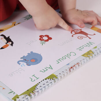 Personalised Toddler/Preschool Learning Busy Book, 4 of 12