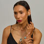 Sterling Silver Egyptian Turquoise Studs, thumbnail 5 of 5