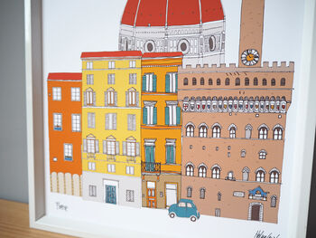 Florence Personalised City Print, 4 of 4