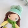 Handmade Crochet Dolls With Lemon Shaped Bag, thumbnail 12 of 12