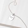 Sterling Silver October Birth Flower Necklace, thumbnail 4 of 8