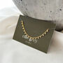 Gold Dotted Chain Bracelet, thumbnail 2 of 2