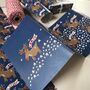 Rudolph And Reindeer Christmas Wrapping Paper, thumbnail 7 of 10
