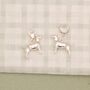 English Bull Terrier Charm Sterling Silver, thumbnail 2 of 6