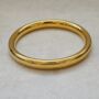 Chunky Gold Bangle, thumbnail 10 of 10