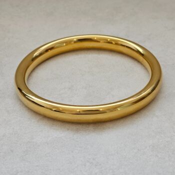 Chunky Gold Bangle, 10 of 10