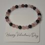 Happy Valentine's Day Crystal Bracelet Gift For Her, thumbnail 3 of 6