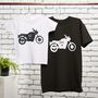 Father And Child Motorbike T Shirt Set, thumbnail 1 of 9