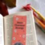 Autumn Themed Personalised Pet Bookmark, thumbnail 7 of 10