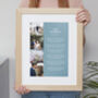 Custom Made Anniversary Photo Poem Print, thumbnail 1 of 12