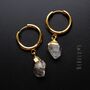 Herkimer Diamond Crystal Earrings, thumbnail 1 of 10