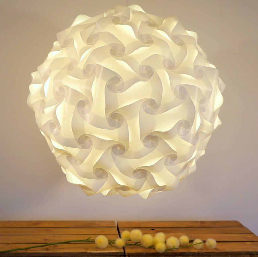 elektra large globe light pendant lampshade by smart deco ...