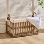 Lined Wicker Home Storage Basket, thumbnail 2 of 6