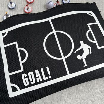 Personalised Football Pitch Travel Play Mat Bag, 2 of 5