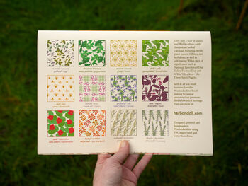 Welsh Language Herbal Calendar 2026, 3 of 8