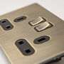 Antique Brass Switches And Sockets, thumbnail 7 of 11