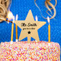 Personalised 'Teacher You're A Star' Cake Topper, thumbnail 2 of 7