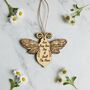 Wooden Busy Bee Quote Decoration, thumbnail 1 of 2