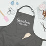 Personalised Mum Laurel Wreath Apron, thumbnail 2 of 6