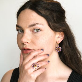 Amethyst Cocktail Ring, 4 of 4