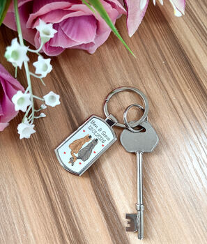 Cats In Love Keyring, 4 of 5