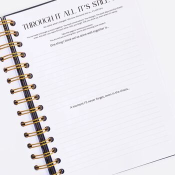 The Partner Pages Couples Cancer Support Journal, 4 of 5