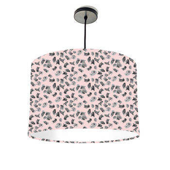 Pink Leopard Print Lampshade, 2 of 4
