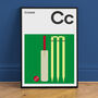Cricket Posters And Prints, Graphic Wall Art, thumbnail 1 of 5