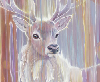 Stag Abstract Painting, 5 of 8