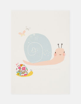 Liberty Snail Nursery Print, 7 of 12