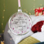 First Christmas As Mr And Mrs Snowflake Bauble, thumbnail 5 of 11