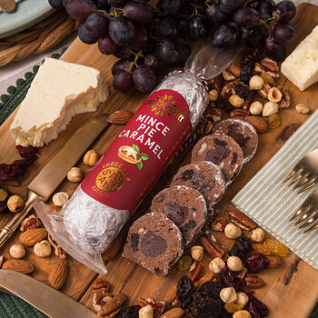 Mince Pie Caramel Chocolate Salami, 5 of 5