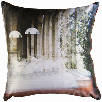 'Thermal Imaging' Luxury Handmade Photo Cushion, 3 of 4