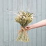 Woodland Dried Flower Sheaf Bouquet, thumbnail 3 of 10