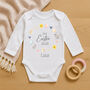 Personalised First Easter Babygrow Bodysuit, thumbnail 2 of 5
