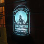 Personalised Haunted House Halloween Solar Light Sign, thumbnail 5 of 9