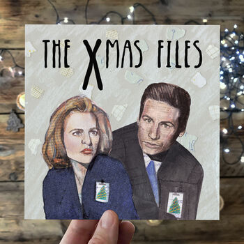 The Xmas Files X Files Christmas Card, 2 of 3