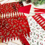 Luxury Red And White Christmas Make Your Own Diy Crackers Set Of Six, thumbnail 4 of 7