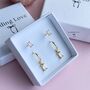 Earrings Set Gift For Her With Matching Stud Earrings And Hoops, thumbnail 5 of 11