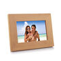 Solid Oak Personalised Photo Frame – 4x6, thumbnail 4 of 6