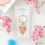 High Tide Shell Keyring, thumbnail 1 of 2