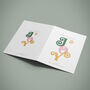 Personalised 'Comfort And Joy' Christmas Card Pack, thumbnail 2 of 4