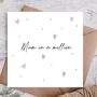 Birthday Card For Mum | Birthday Greeting Card, thumbnail 1 of 3