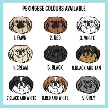 Pekingese ID Tag Personalised, 4 of 5