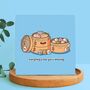 Bao Buns Card | Cute Greetings Card, thumbnail 5 of 5