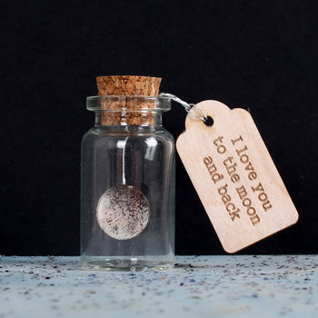 Love You To The Moon And Back Keepsake Message Bottle, 10 of 11