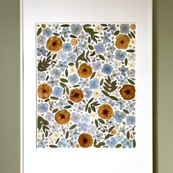 Preservation Of Your Wedding Flowers Into A Large Frame, 8 of 9