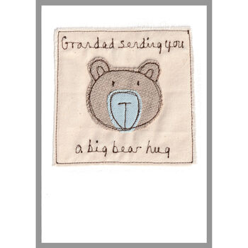 Personalised Sending A Bear Hug Card, 3 of 12