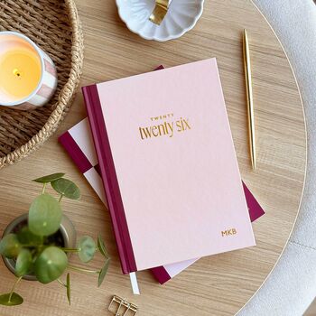 Meal Planner, Personalised 2026 Diary And Pen: Christmas Gift Set, 9 of 11