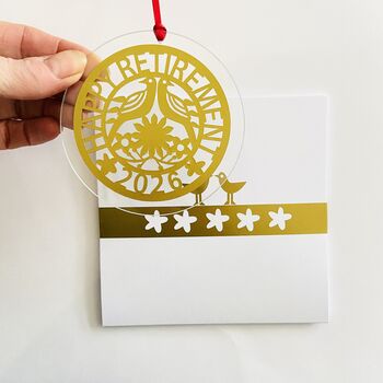 Glass Sun Catcher Retirement Gift, 2 of 12